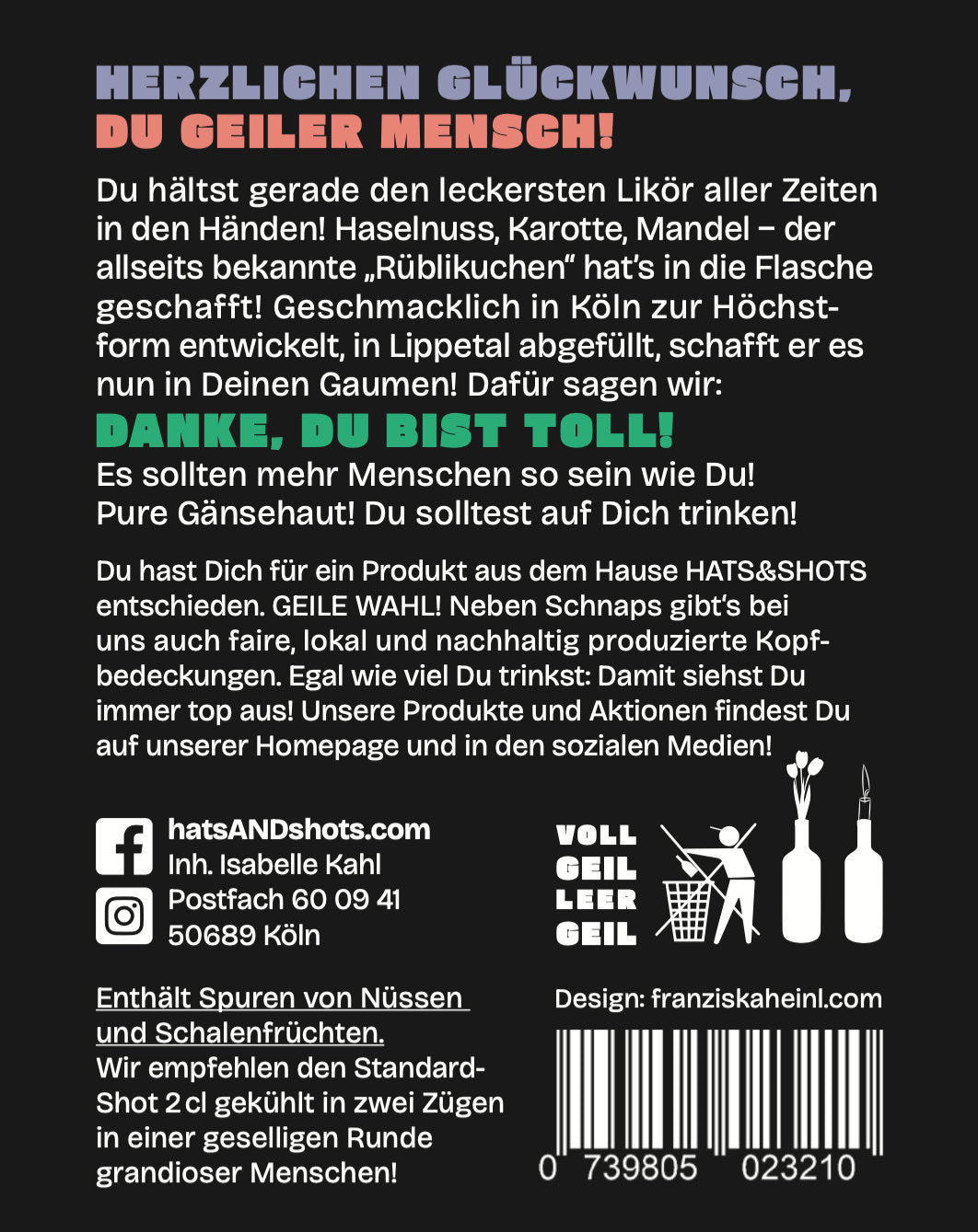 LECKERCHE - Rüblikuchenlikör